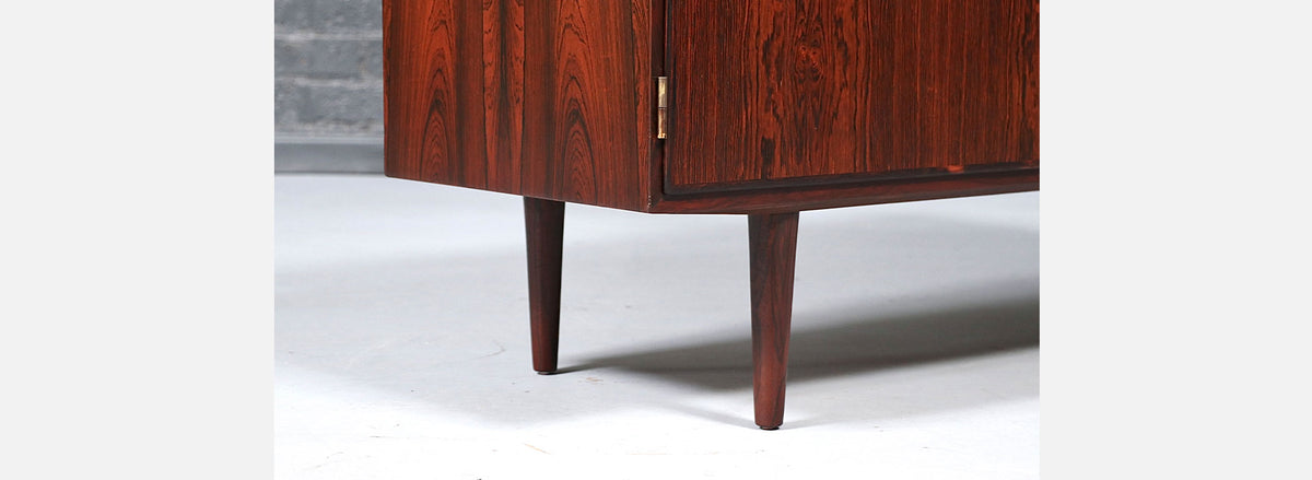 Danish Modern Brazilian Rosewood Credenza by Carlo Jensen 