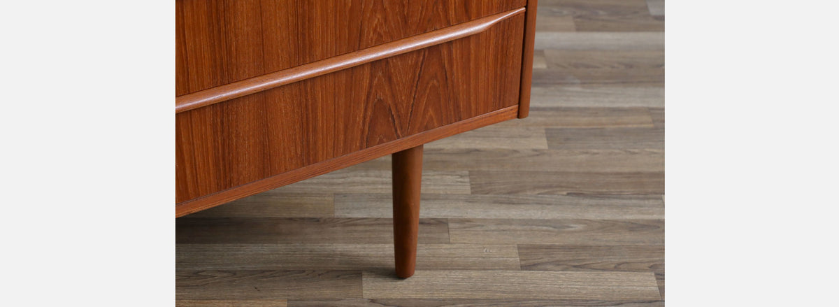 Mid-Century Danish Modern 8-Drawer Teak Dresser