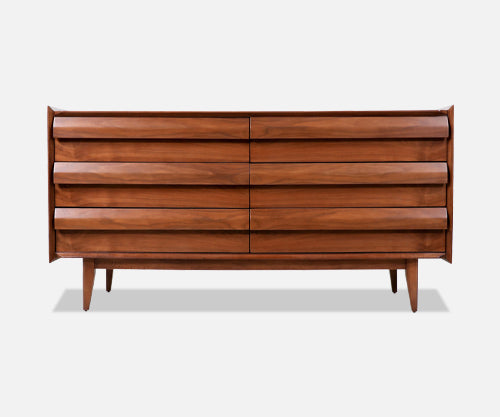 Mid-Century Modern "First Edition" Walnut Dresser by Lane