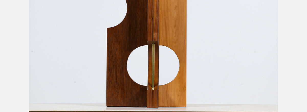 Mid-Century Modern Geometric Form Table Lamp