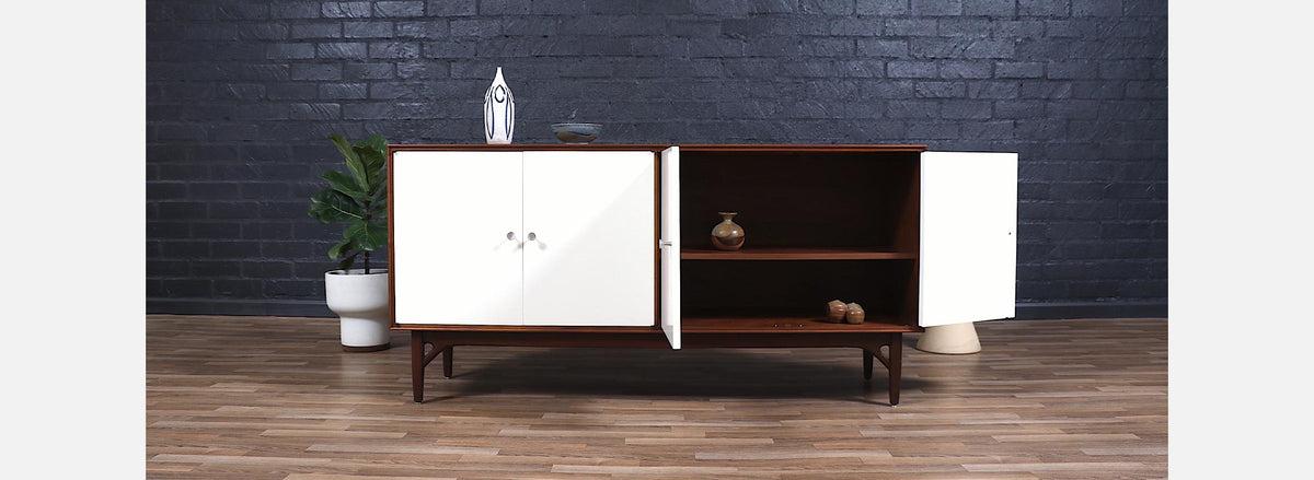 Greta M. Grossman Two-Toned Lacquered Credenza for Glenn of California