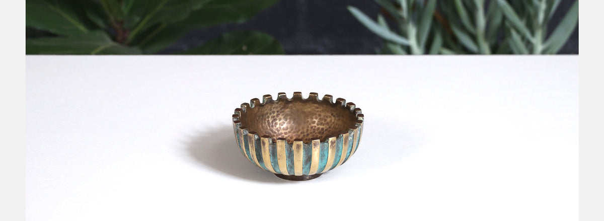 Maurice Ascalon Bronze Ashtray for Pal-Bell