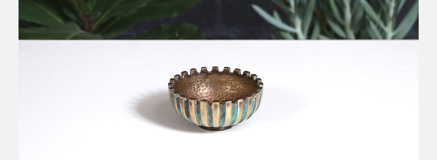 Maurice Ascalon Bronze Ashtray for Pal-Bell