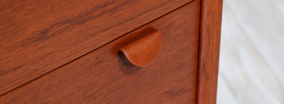 Danish Modern 6-Drawer Teak Dresser