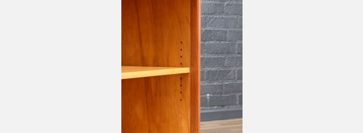 Danish Modern Teak & Two-Tone Lacquered Credenza