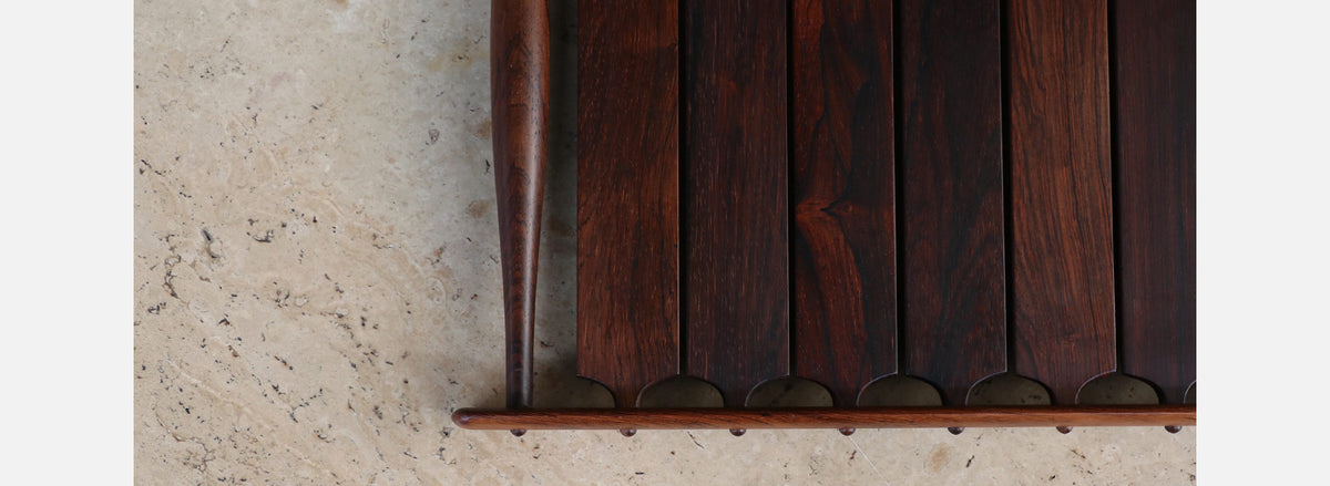 Jens Quistgaard "Rare Woods" Rosewood Serving Tray for Dansk