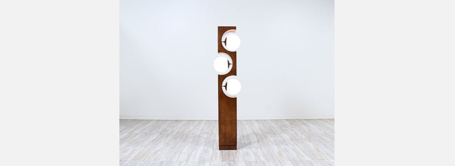California Modern Geometric Globe Floor Lamp by Modeline