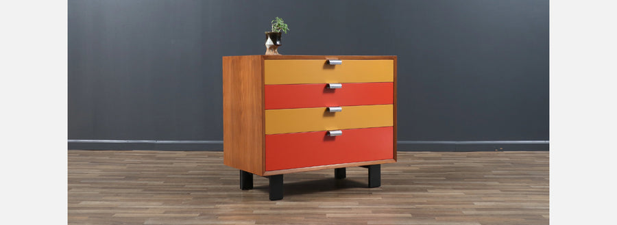 George Nelson Multi-Color Lacquered Chest for Herman Miller