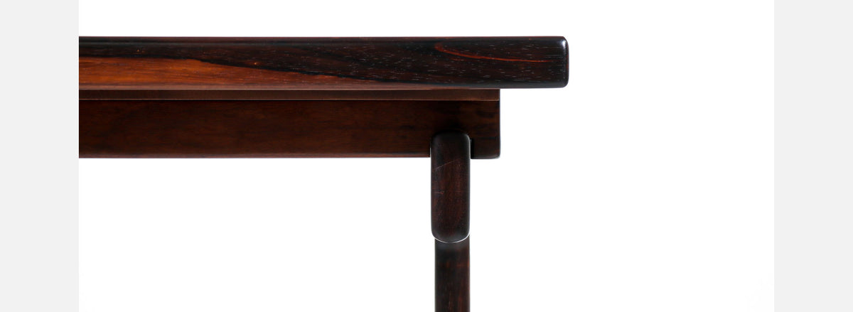 Sergio Rodrigues "Redig" Rosewood Butterfly-Leaf Table / Desk