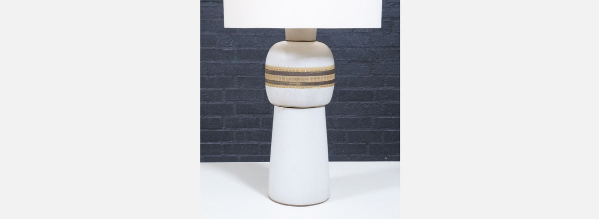 Mid-Century Ceramic Pottery Table Lamp by Jane & Gordon Martz