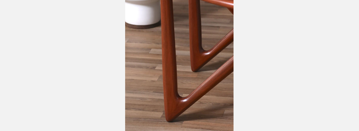 Niels Koefoed Gateleg Teak Dining Table for Koefoeds Hornslet