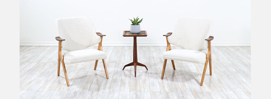 Rolf Rastad & Adolf Relling Lounge Chairs for Hjellegjerde
